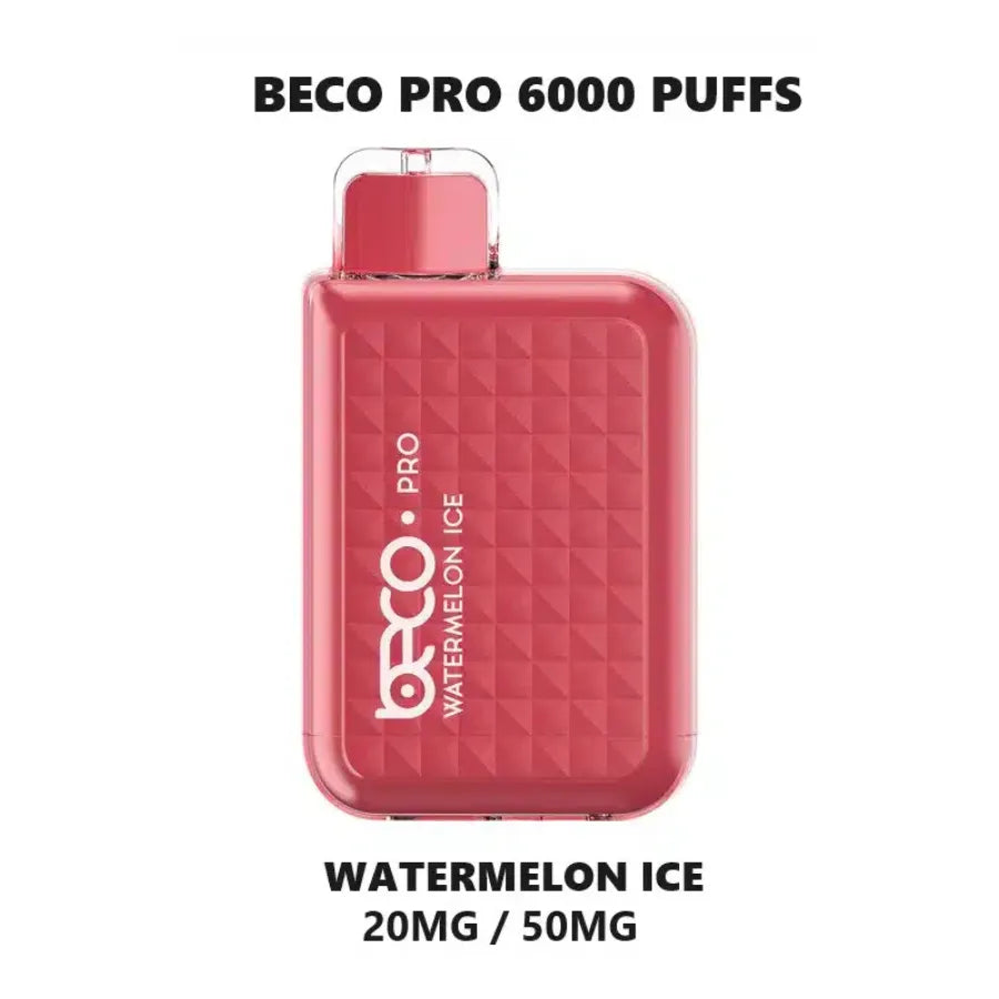 Watermelon Ice - BECO Pro 6000 Puffs Disposable Vape in Dubai, UAE